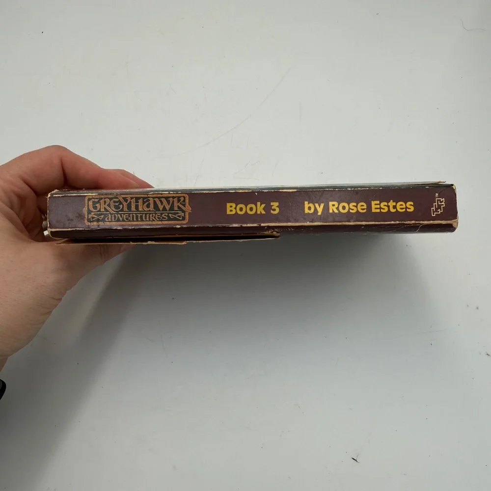 Master Wolf Greyhawk Adventures Book 3 Rose Estes TSR 1987 Paperback First Print